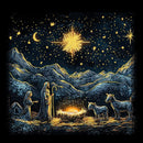 Christmas Black gold  E2613