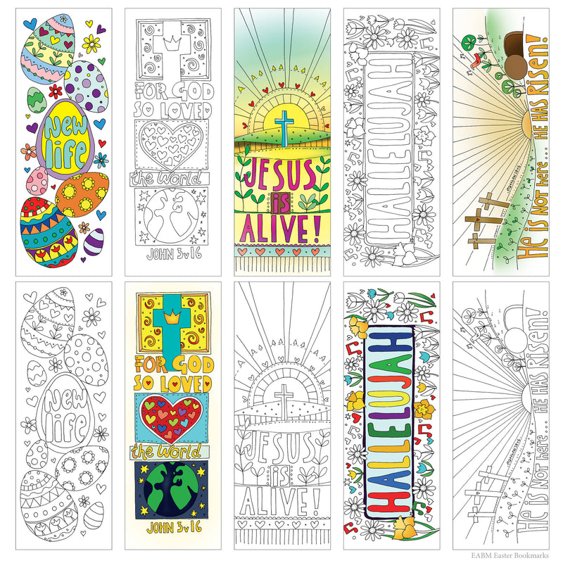 Easter Bookmarks