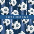 Birthday card - footballs - S257 (New)