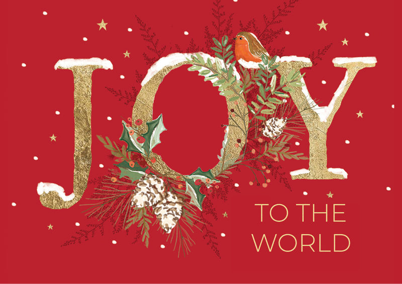 Christmas Joy to the World F2408