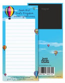 Notebook with magnet Seek First