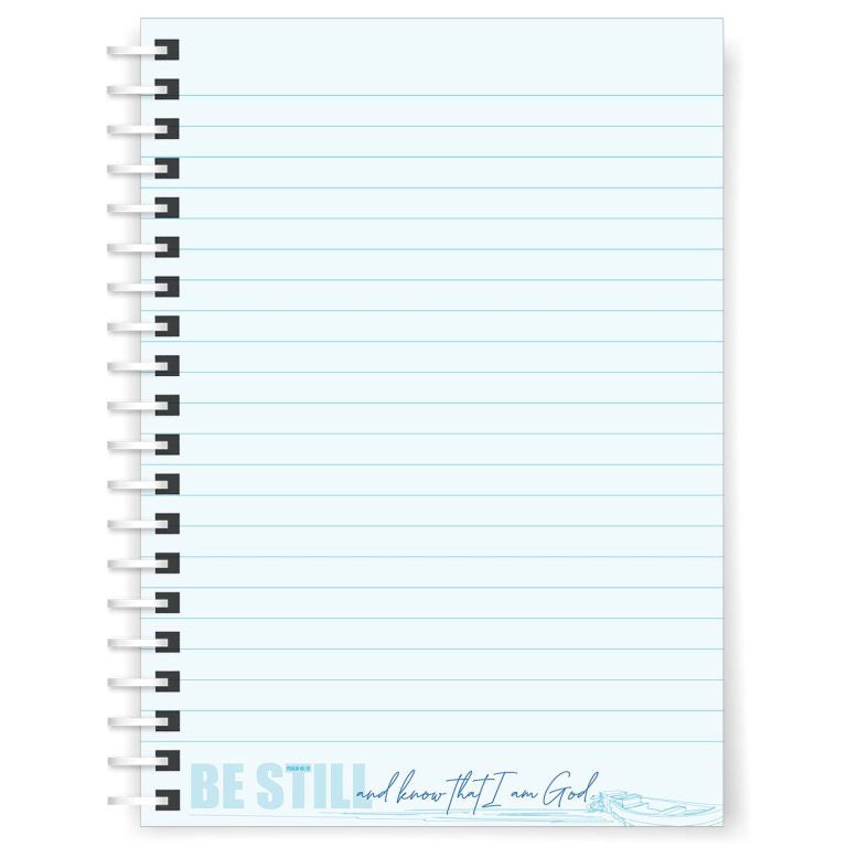 Be Still A5 Notebook with pen