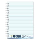 Be Strong A5 Notebook with pen