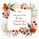 Christmas For unto you  D2612