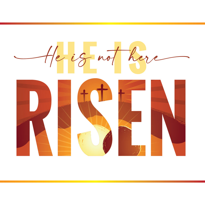 Easter Cards - Risen - Pack of 5